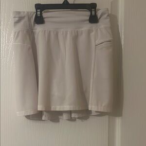All in Motion Golf White Skort for Girls